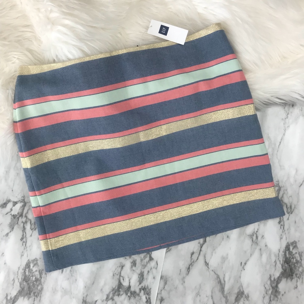 GAP | Stripe Mini Skirt